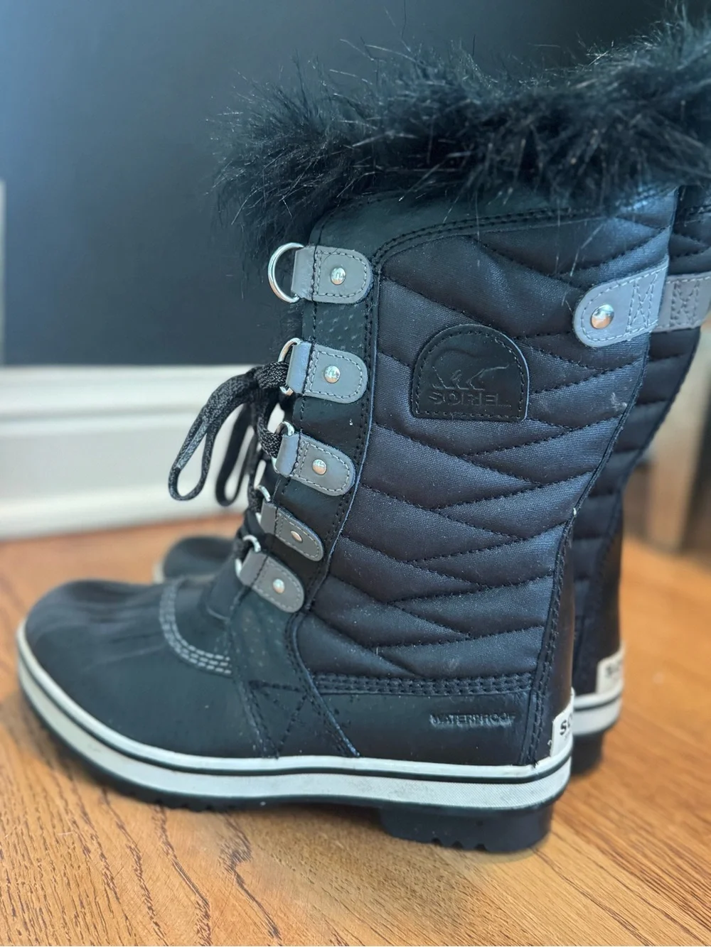Sorel kids black